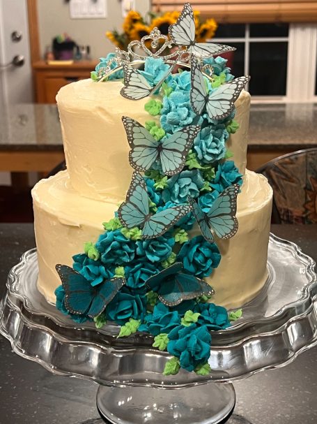 Sweet 16 birthday cake