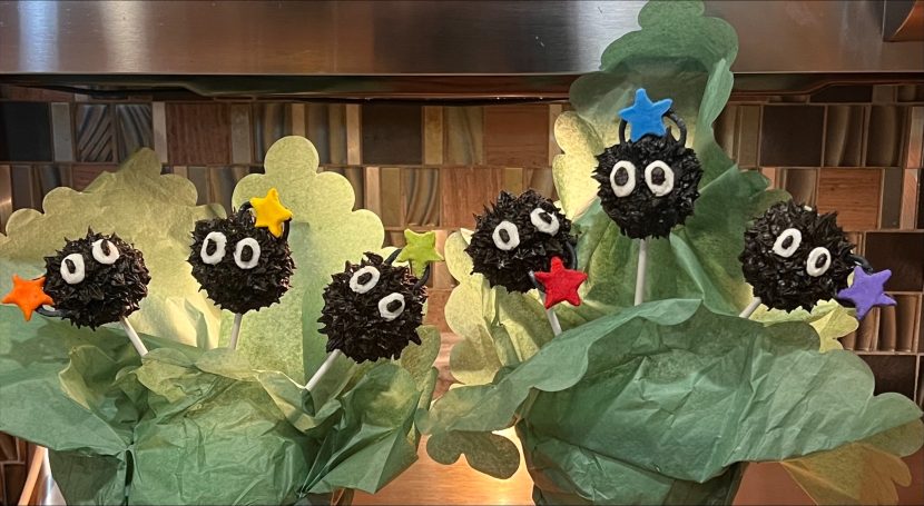 Soot Sprite Cake Pops